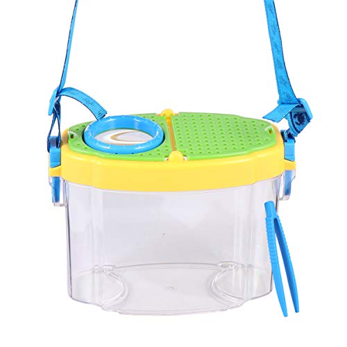 STOBOK Patio Trasero Contenedor de Insectos Contenedor de Insectos para Atrapar Y Observar Al Aire Libre Kit de Explorador Juguetes de Insectos para Niños