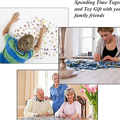 SUNIAN Puzzle De 1000 Piezas para Adultos -Casa De La Calle Madrid -Puzzle Pedagógico,Juego De Habilidad para Toda La Familia, Amantes Y Amigostamaño:70X50Cm