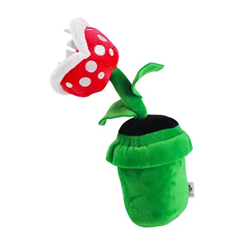 Super Mario Bros Peluche - Piranha Plant Super Mario Peluche Animal Suave Muñeca 26CM