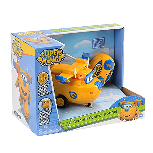 Super Wings Remote Control Donnie - Juguetes de control remoto (Alcalino, AAA, 1,5 V, 2 x AAA, 278 g, 203 mm) , color/modelo surtido