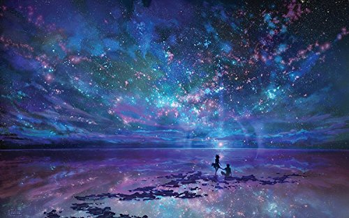 SuperPower® 1000 pieza Romántico Mar Aurora Estrellas Noche Cielo Estrellado Playa Amantes Pareja Proponer Matrimonio Paisaje Niños Adultos Juguetes Puzzles de madera