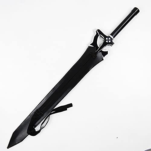 Sword Art Online Kirito Black Sword Translator White Sword Dark Chaser COS arma espada de madera, accesorios para juegos de rol espada de madera 109 cm