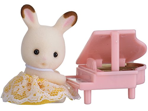 Sylvanian Families - 5202 - Bebé Para Llevar ( Conejo Chocolate con Piano)