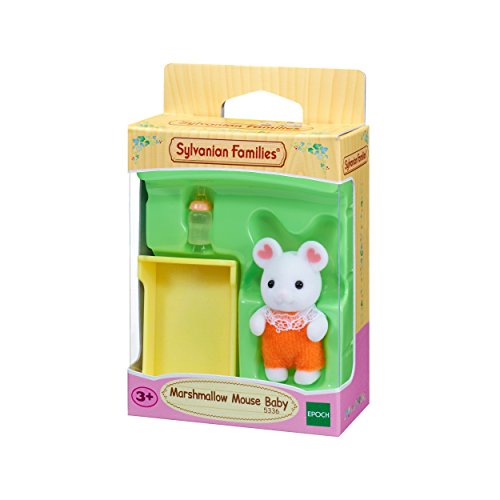 Sylvanian Families - 5336 - Bebé Ratón Marshmallow