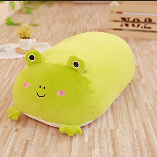 Tamaño Gigante súper Suave Juguetes de Peluche Gato Cerdo Perro de Peluche de Dibujos Animados Lindo bebé Almohada Frog 25cm