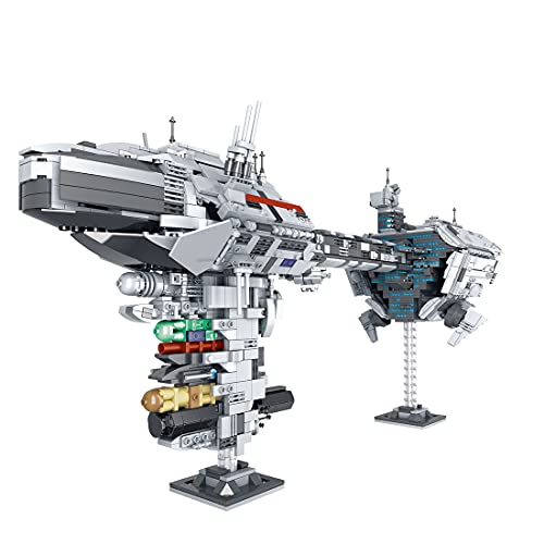 TASS Technic Nebula Medical Defense Spaceship Modular 2070Pcs Interstellar Naval Ship Bricks Modelo Compatible con Lego Star Wars