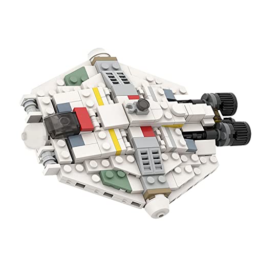 Tech Space Star Wars Kit Modelo Bloques Construcción, Juguetes Construcción Naves Espaciales Rebeldes Compatibles con Lego Star Wars - 294 Piezas