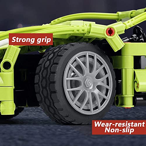 Technical Building Block Sports Car/1:18 Parts Building Block Racing and Remote Controlled Car with Electric Motor/Electric Toy Car Gift For 3 4 5 6 7 8 Year Old Boys Girls K