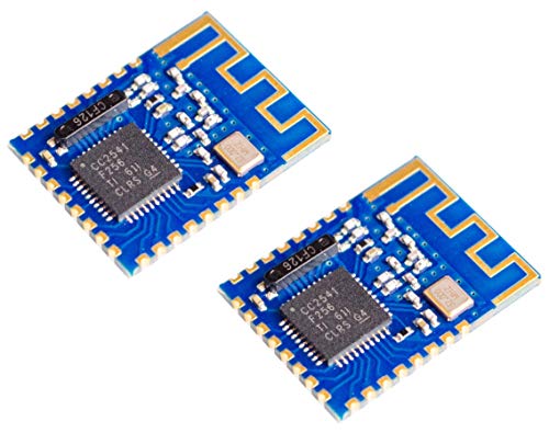 TECNOIOT 2pcs JDY-08 BLE Bluetooth 4.0 Uart Transceiver Module CC2541 Wireless iBeacon