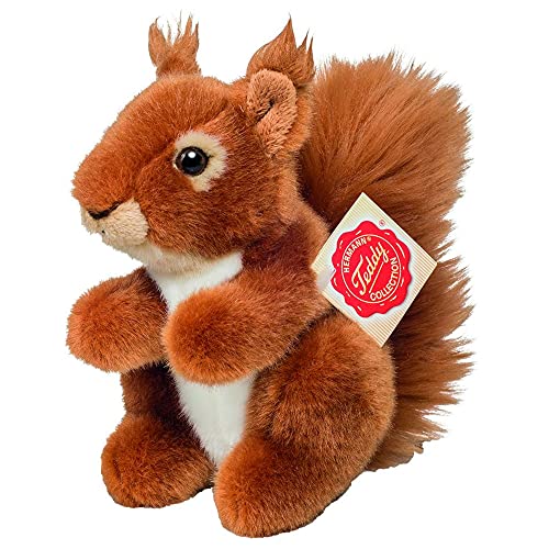 Teddy Hermann 90843 Ardilla 14 cm, Peluche