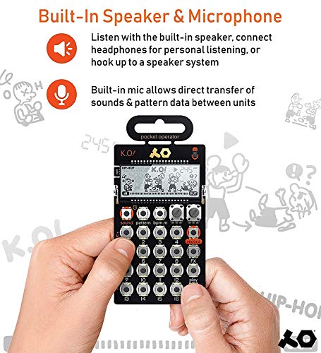 Teenage Engineering PO-33 K.O Caja de ritmos y Sampler