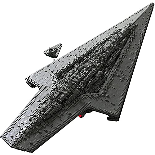 Tenhorses Destructor Estelar Imperial – Navaja Espacial Bloques de construcción – Super Star Destructor Modelo Juego de construcción Compatible con Lego – 7284 Piezas