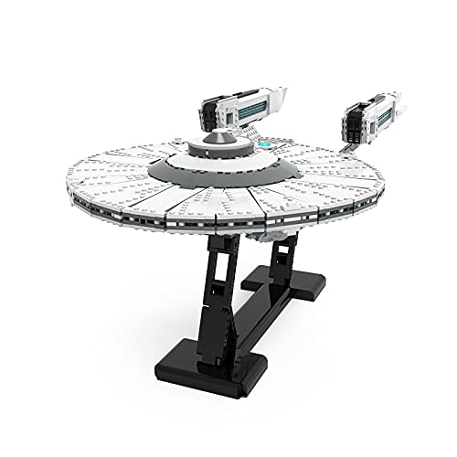 TENHORSES Star Trek U.S.S. Enterprise NCC-1701 - Navaja espacial para juegos de construcción, modelo de colección, Alien Ships compatible con Lego – 2830 piezas