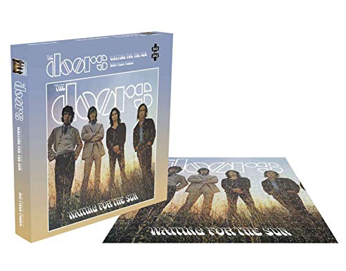 The Doors Jigsaw - Puzzle Waiting for the Sun - Carcasa para álbum oficial 500