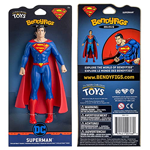 The Noble Collection DC-Superman Mini Bendyfig