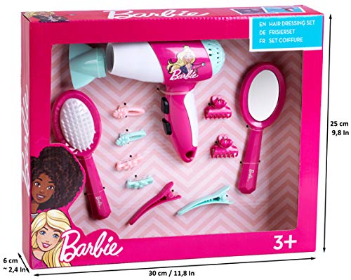 Theo Klein 5790 - Barbie Set Peluquero Con Secador Y Accessorios