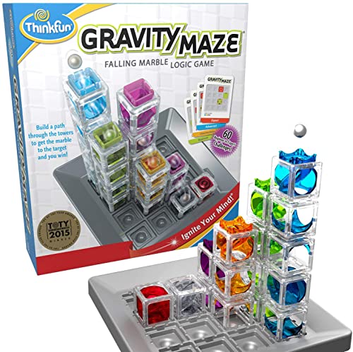 ThinkFun Gravity Maze - Juego de habilidad, juego de logica, edad recomendada 8+, juegos de mesa (76433)