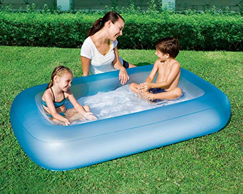 Thole Piscinas para NiñOs Inflables Adultos Familia Hinchables Juego Bathtub Juguetes Jardin PequeñOs Profundidad Rectangulares 165x104x25cm