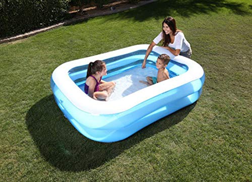 Thole Piscinas para NiñOs Inflables Adultos Familia Hinchables Juegos Juguetes Jardin PequeñOs Profundidad Rectangulares 79.1