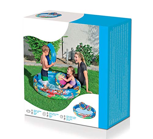 Thole Piscinas para NiñOs Inflables Material De PVC Familia Hinchables Juegos Jardin PequeñOs Conjunto De Piscina 48