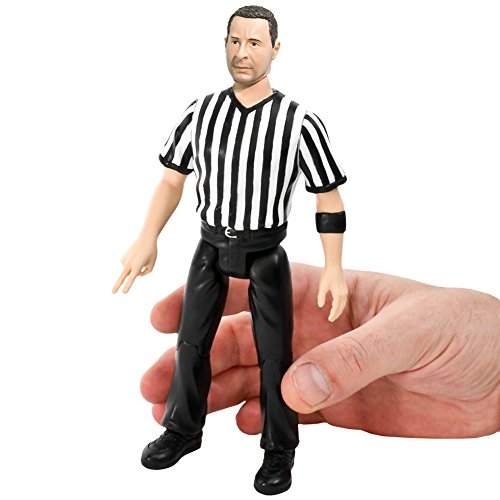 Three Counting and Talking Wrestling Referee Action Figure by Figures Toy Company