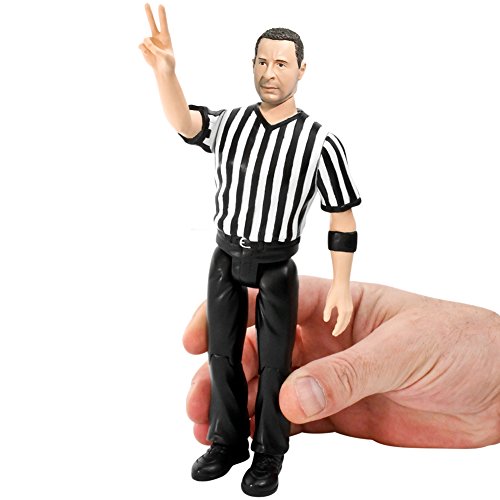 Three Counting and Talking Wrestling Referee Action Figure by Figures Toy Company