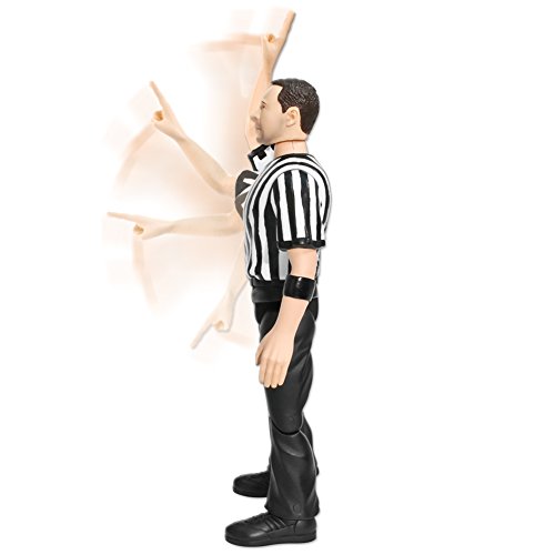 Three Counting and Talking Wrestling Referee Action Figure by Figures Toy Company