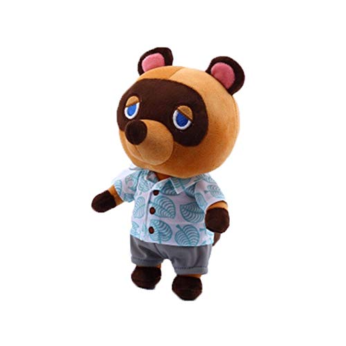 tianluo Peluches 28cm Juguetes De Mapache Tom Nook Peluche Animal Crossing Juguete Dibujos Animados Tanuki Oso Muñeco De Peluche Suave Juguetes De Peluche Regalo para Niños