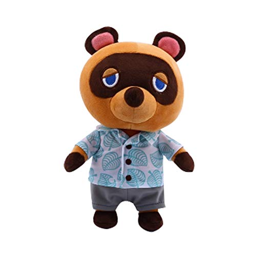 tianluo Peluches 28cm Juguetes De Mapache Tom Nook Peluche Animal Crossing Juguete Dibujos Animados Tanuki Oso Muñeco De Peluche Suave Juguetes De Peluche Regalo para Niños