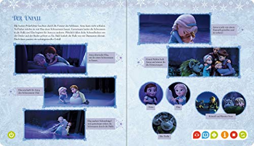 tiptoi Ravensburger libro Die Eiskönigin – Volle Unfroren Frozen ELSA + pegatina Disney Frozen