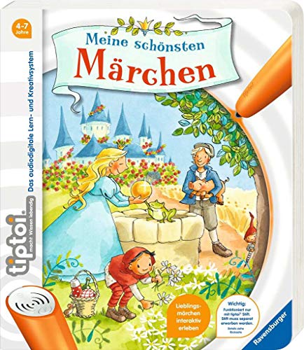 tiptoi Ravensburger libro – Meine schönsten Märchen + exclusivo mapa del mundo para niños de 4 a 7 años