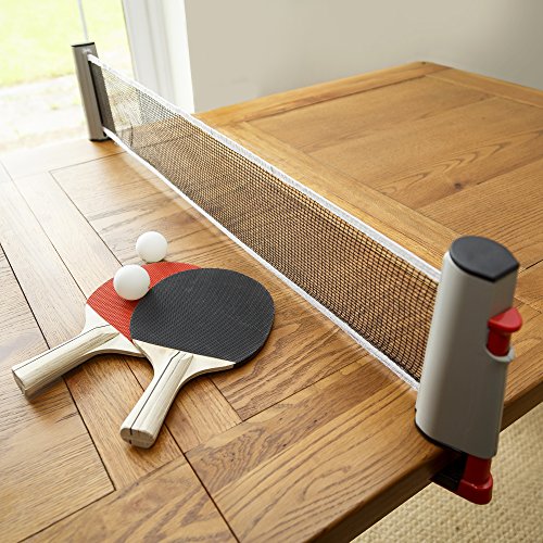 Todo en 1 Inicio / Tabla de Viajes Tenis Ping Pong Paddles Set 2 Extensión 3-Ball Net