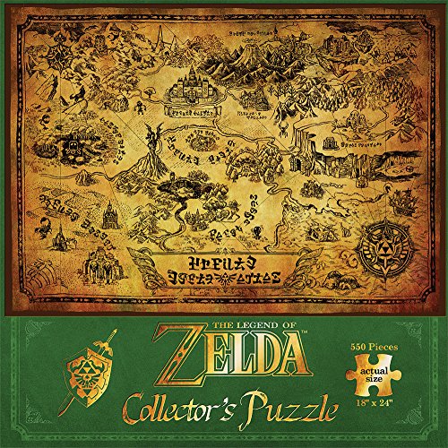 Together + - JDPNIN014 – Zelda – Puzzle The Legend of Zelda - Mapa de Hyrule