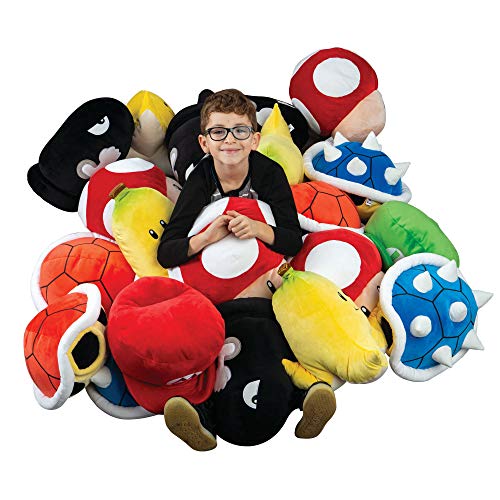 TOMY Club Mocchi Mocchi Nintendo Mario Kart - Peluche de Gorra roja de Mario, 40 cm, T12961, Grande, para niños y Adultos, Regalo de cumpleaños Ideal para Fans de Mario