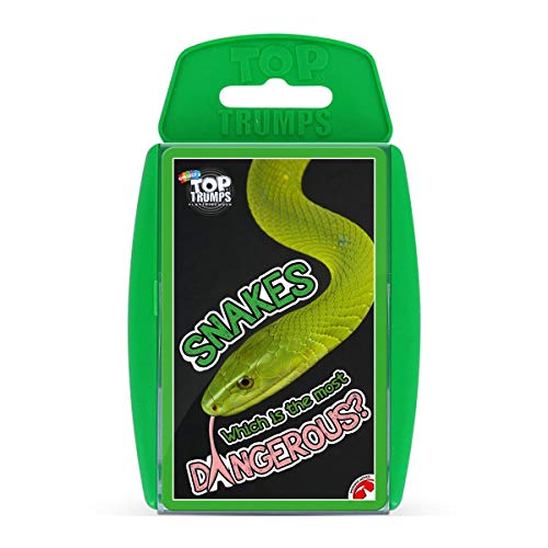 Top Trumps 28134 Snakes-Classics Juego de Cartas de Viaje, Multi