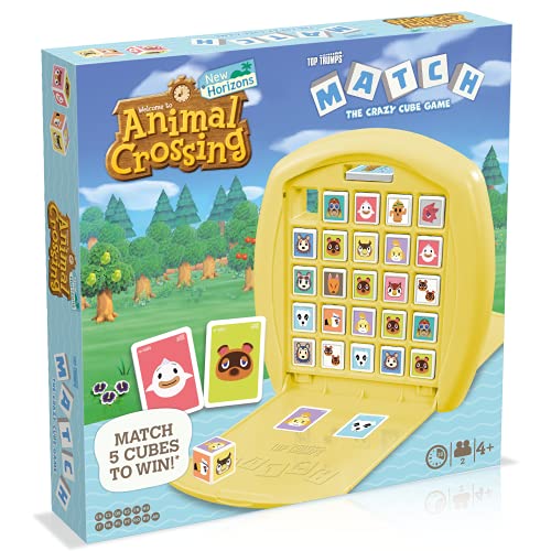 Top Trumps- Juego de Mesa, Multicolor (Winning Moves Match Animal Crossing)