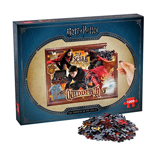 Top Trumps Puzzle Harry Potter Quidditch 1000 Piezas, Multicolor, Talla única (Winning Moves 2497)