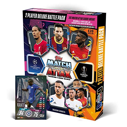 Topps UCL Match Attax Pack de batalla deluxe