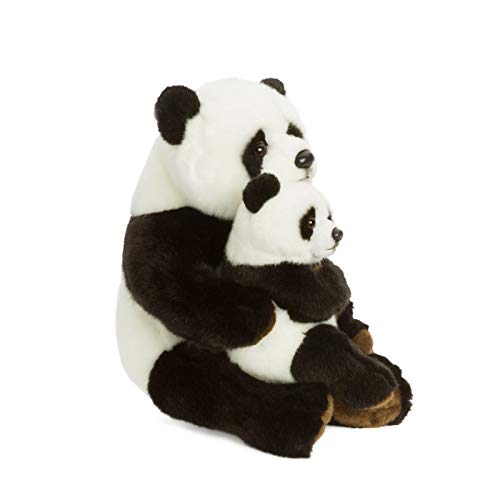 Toptoy 16813 - WWF Panda con Baby Mama [importado de Alemania]