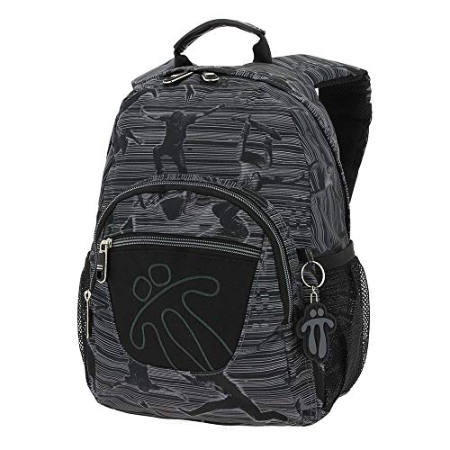 Totto MA04ECO003-1810J-5EY Morral Tempera Mochila Infantil, 36 cm, Multicolor