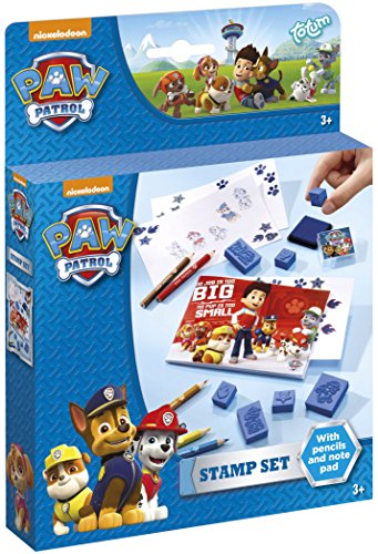 Totum- Paw Patrol STEMPELSET Kit de Manualidades, Multicolor (720336)