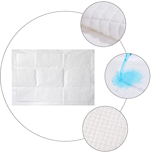 TOYANDONA 12 Piezas de Almohadillas Desechables Almohadillas de Cama Absorbentes Mujeres Embarazadas Estera de Lactancia para Mojar La Cama Adultos Mascotas Bebé ( ) 60X90cm