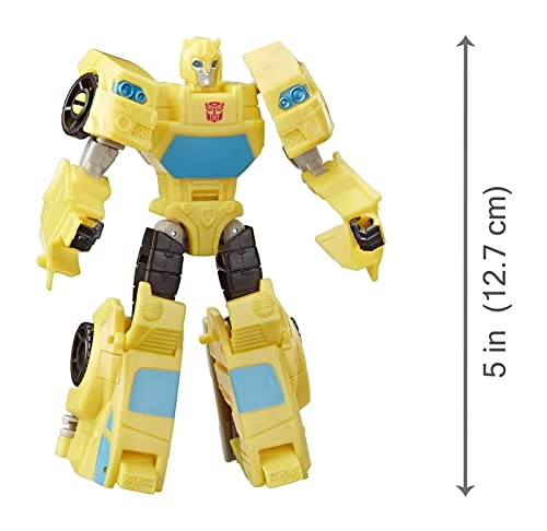 Transformer Juguetes, Figura De Acción De Bumblebee Bumblebee Cyberverse Spark Bumble - Se Combina Con El Vehículo De La Armadura De La Bujía De La Tormenta Del Océano For Encender - 6 Pulgadas , Jugu