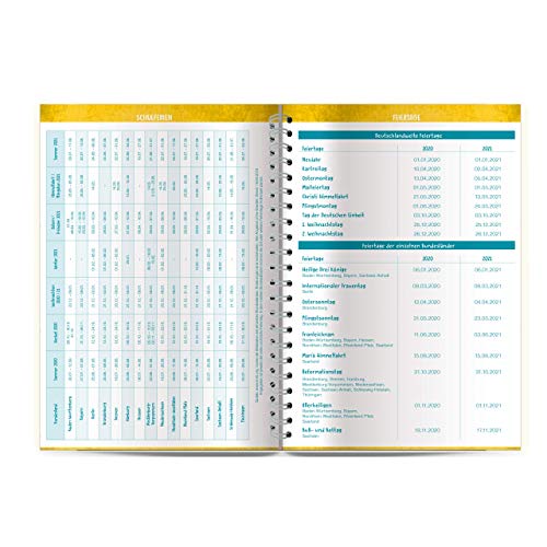 Trötsch Smile 2020/2021 - Agenda escolar (calendario escolar, temporizador, calendario, cuaderno de deberes)