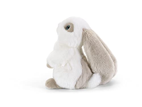 Trudi- Peluche conejo, Color blanco/gris (23705)