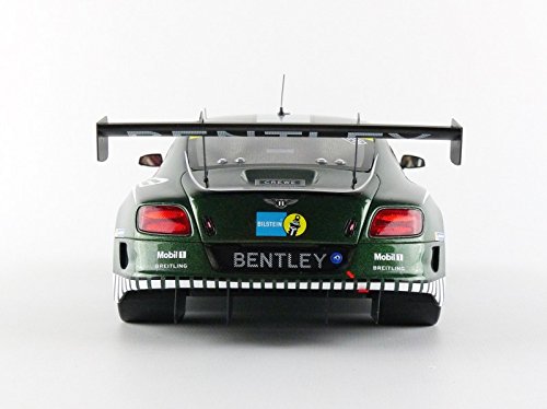 Truescale Miniatures – tsm161807r – Bentley Continental GT3 – 24H Nurburgring 2015 – Escala 1/18 – Verde/Blanco