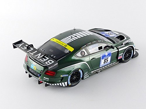 Truescale Miniatures – tsm161807r – Bentley Continental GT3 – 24H Nurburgring 2015 – Escala 1/18 – Verde/Blanco