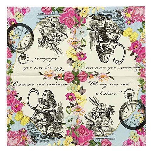 Truly Alice Napkin & Plates Bundle by Truly Alice