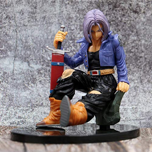 Trunks Torankusu Del Futuro Figura De Dragon Ball Z Figuras De AccióN De Anime Estatuas ColeccióN Figurilla Regalos De Cumpleanos 12CM