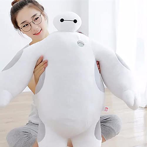 TTHH Big Hero 6 Baymax 15"Peluche Grande de Peluche Blanco, cumpleaños, Navidad, Regalo del día de los niños para niños B